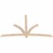 Ekena Millwork Davenport Smooth Timber Gable Bracket, Douglas Fir, 84"W x 53"H x 1 1/2"D x 3 1/2"F, 15/12 Pitch GBW084X53X0204DAV00SDF - alternate 5
